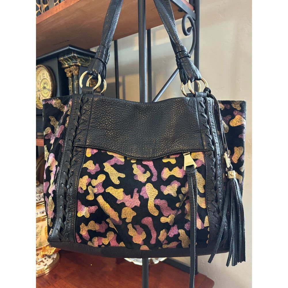 Amy Kestenberg All for Love Novelty Leather Shoulder Bag ~ Rare Find! - Picture 2 of 13